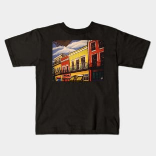 San Juan Row Houses Kids T-Shirt